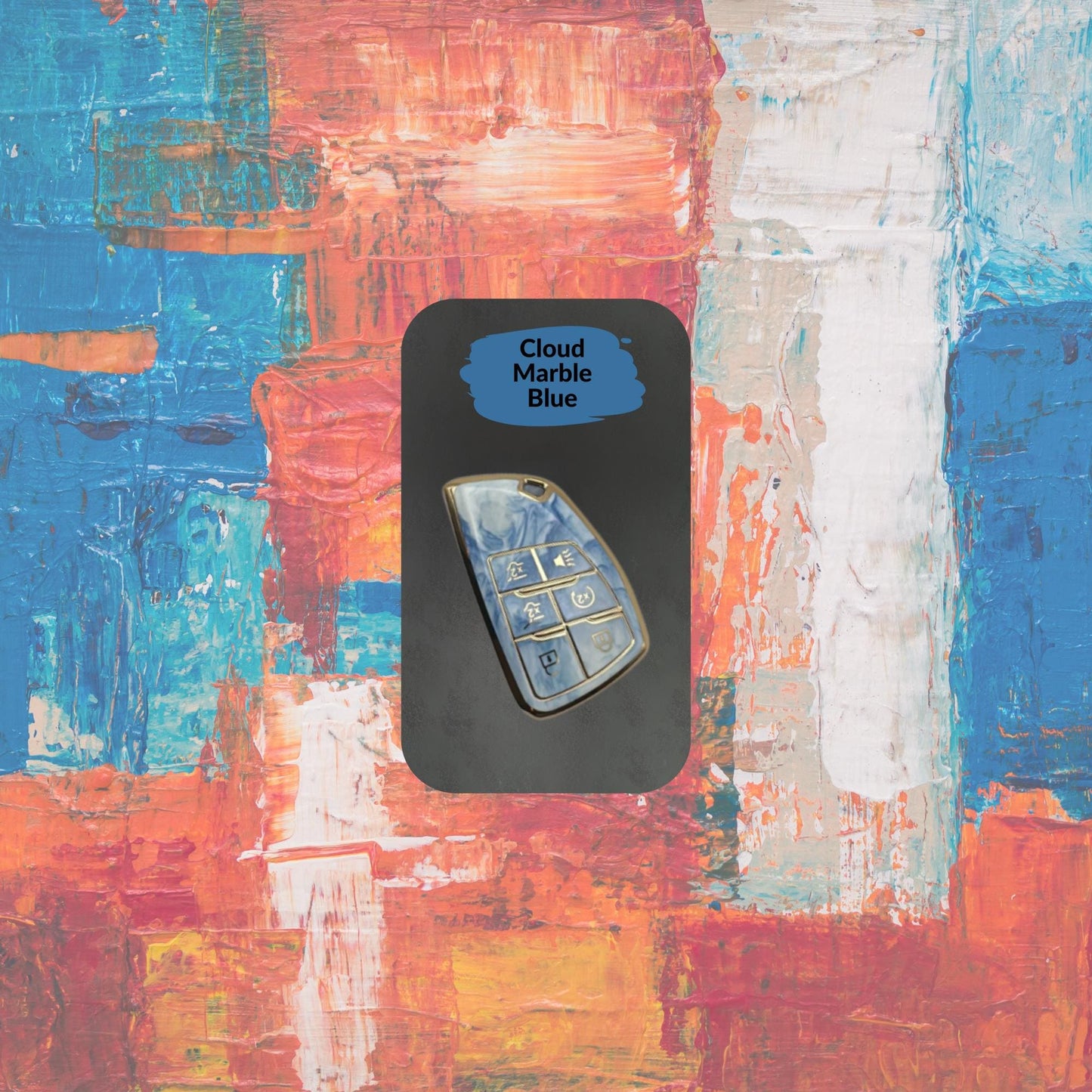 GMC 6-Button Key Fob Cover for Yukon XL