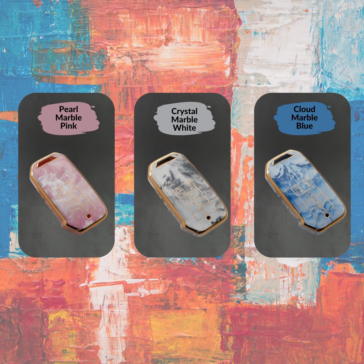 KIA 9-Button Key Fob Cover for Carnival - Tpu Remote Case