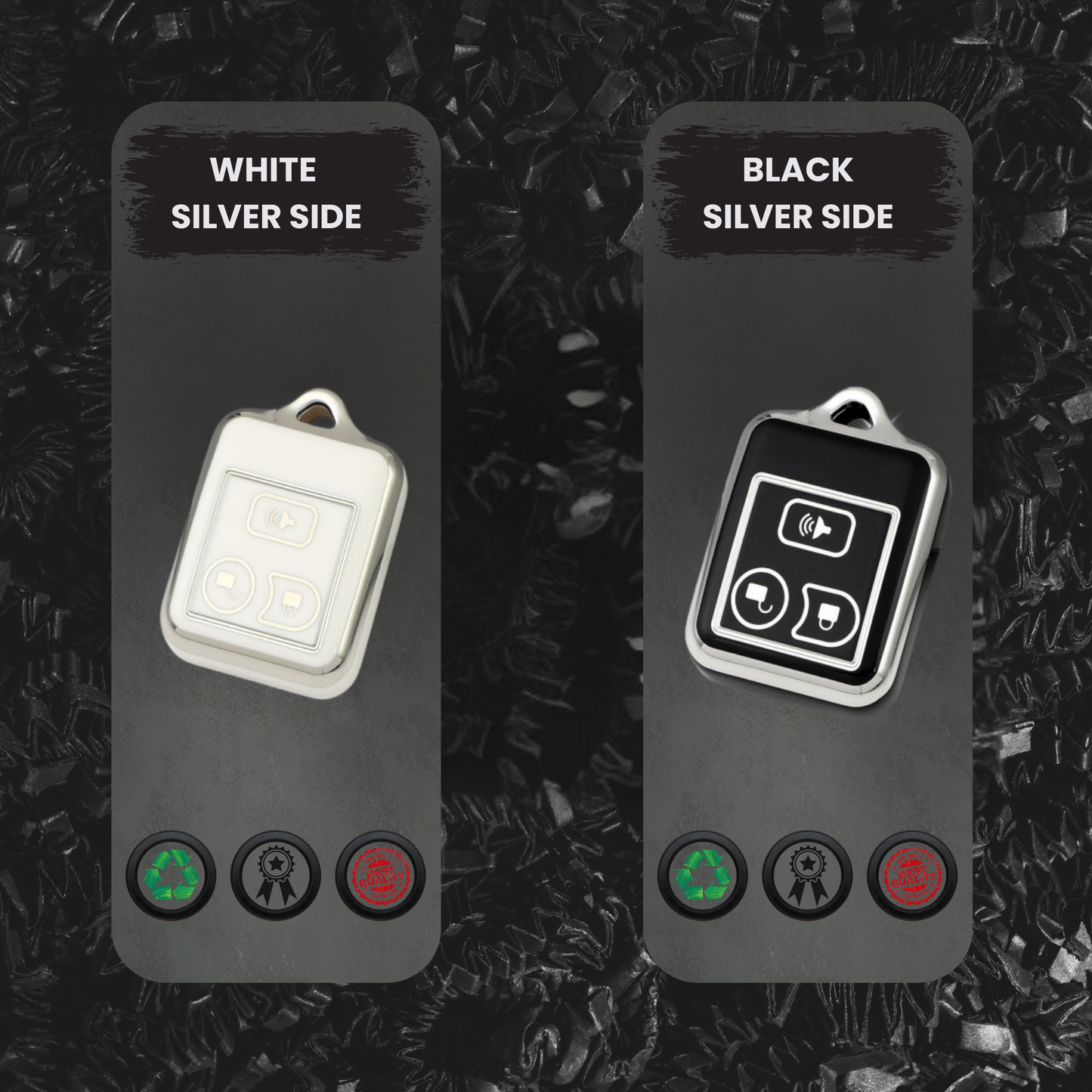 FORD 3-Button Key Fob Cover for F-Series, Ranger, Econoline, Navigator, Mazda B-Series - Tpu Smart Case
