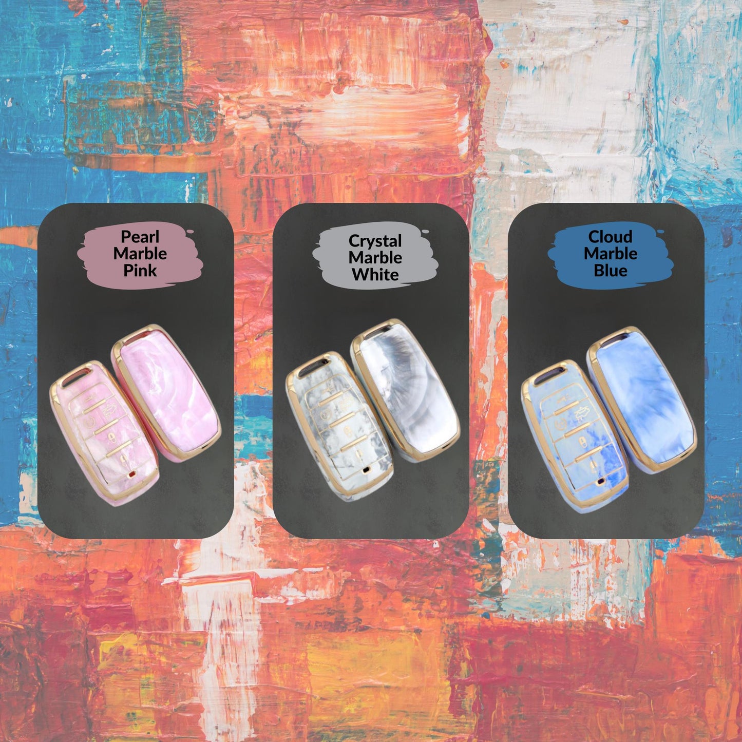 DODGE RAM 5-Button Key Fob Cover for Ram 1500 Pickup - Tpu Remote Case